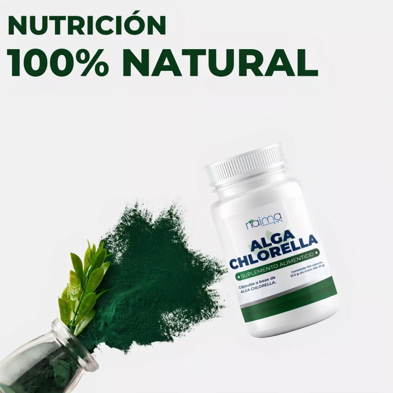 Naíma Alga Chlorella 100 Capsulas