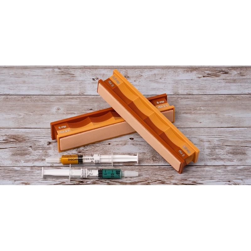 5/3.5 Micron Diamond and Leather Strops Pack