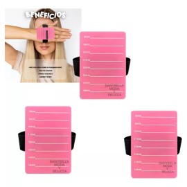 DANYBELLA MODA Y BELLEZA 3 Piezas Porta Pestañas Muñequera Extensiones Pestañas Mink