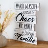 Bada Bing Plank Wall Signs (in German) Family Rules, House