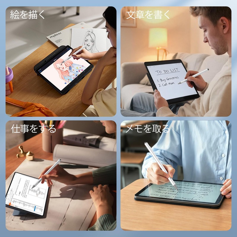 Stylus Pen for Surface Pro/11/9/8/7/6/5/4/3,Surface Pen for Surface Laptop/Studio/Book 4/3/2,Surface