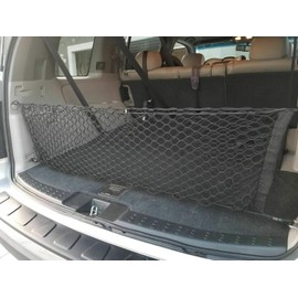 EACCESSORIES EA Rear Trunk Organizer Cargo Net for Honda Pilot 2016-2023 – Envelope Style Cargo Net for SUV - Premium Mesh Car Trunk Organizer Vehicle Carrier Storage–Compatible with Honda Pilot