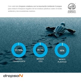 dropson Filtering Can 2-Pack, Water Filter for Tap, 100% Natural Microfiltration Membrane, 300 liters of Filtering Capacity, can be monitored with Smartphone, Fills a 1L Jug in 1 min.