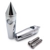 HTTMT MT030-010- Chrome 1" 25mm Spike Billet Handelbar Riser 4"