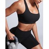 CRZ YOGA Butterbreeze Square Neck Sports Bras for Women -