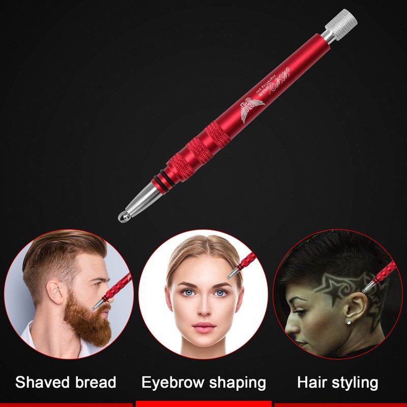 AHIER Hair Razor Pen, Tattoo Trim Styling Face Eyebrow Shaping