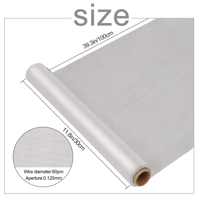 AIEX 304 Stainless Steel Wire Mesh 120 Mesh for Ventilation