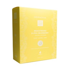 Dermovia Lace Your Face Brightening Alpha Bearberry - Title: Pack of 4 Masks