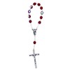 Vatican Imports 4mm Crystal One Decade Rosary | Italian Crystal