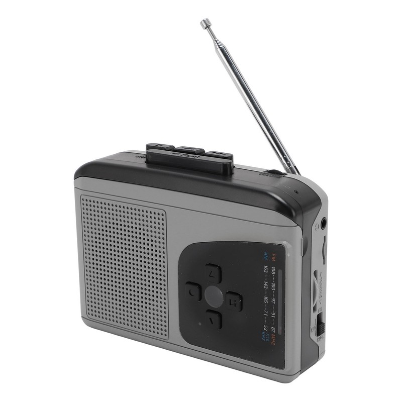 Portable Cassette Player ABS Cassette to MP3 Converter AM FM