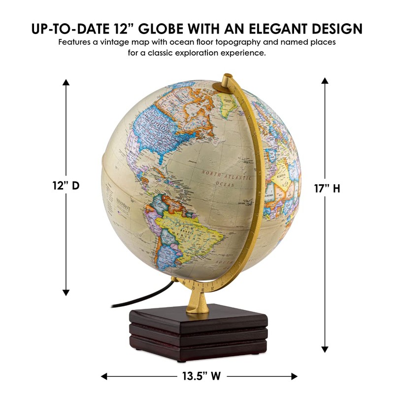 Waypoint Geographic Horizon Illuminated Globe