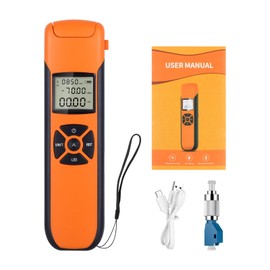 Duogalia Rechargeable Optical Power Meter -70~10dBm with 9 Test wavelengths (USB Type-C Fast Charging)