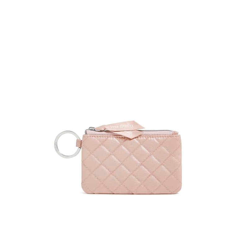 Vera Bradley Zip ID Case Wallet, Rose Quartz, Rose Quartz,