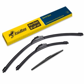 Raidbee® 26"+24" Windshield Wiper Blades with 14" Rear Automotive Replacement Set for Honda Pilot 2016 2017 2018 2019 2020 2021 2022 – Genuine OEM Quality (Set of 3)