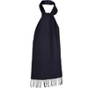 GANT Unisex Wool Scarf Scarf, Evening Blue