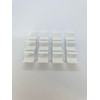 Set of 4 Wago 221-412/413 clamps on DIN rail