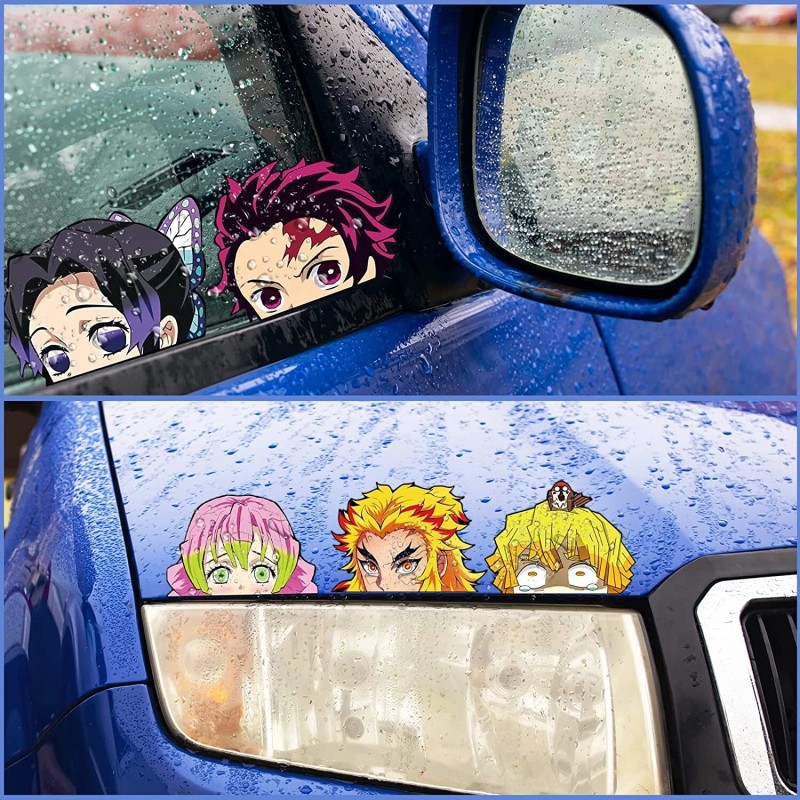 NEW Demon Slayer Sticker Nezuko Peeker Car Decal Stickers 4.17"