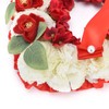 Artificial Heart Shaped Wreaths Wedding Wreaths Fake Flowers Decoration for