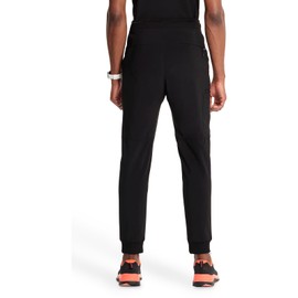 Cherokee Infinity Men's Jogger Pants with Drawstring Waist Mid Rise 5 Pockets Bottoms CK004AS, L Short, Black