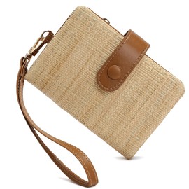 Small Wallet For Wome Small RFID Wristlet Wallets With Card Holder Coin Purse ID Window