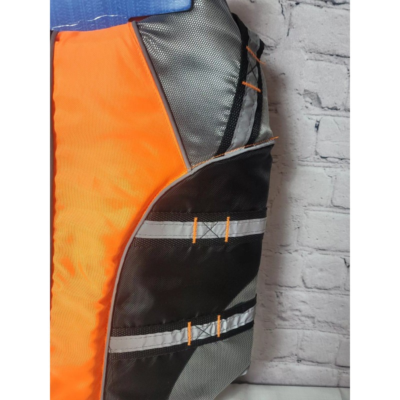 PMP Pet Dog Life Jacket Swimming Durable Safety Vest Reflective