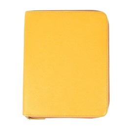 Yumekirock A5 Planner Cover Separate Diary Weekly Daily Compatible Round・Mustard Yellow