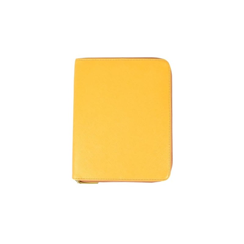 Yumekirock A5 Planner Cover Separate Diary Weekly Daily Compatible Round・Mustard