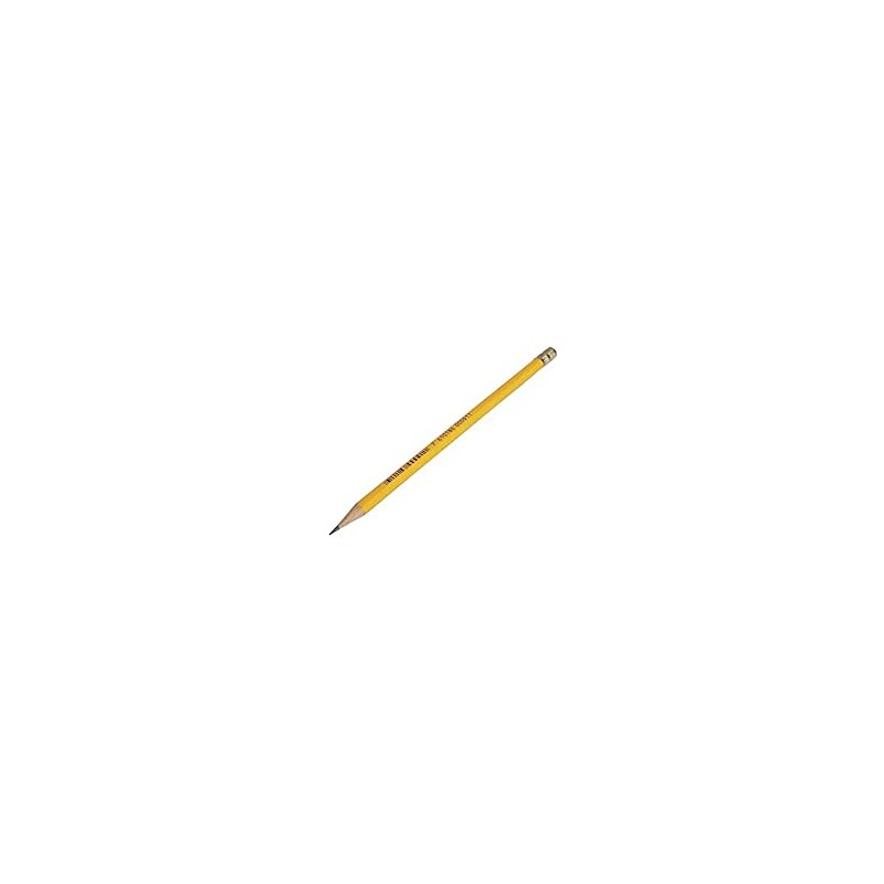Caran d'Ache 0351.272 Pencil Yellow with Eraser Hardness Grade: HB