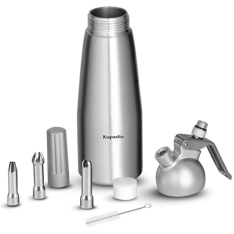Professional Aluminum Whipped Cream Dispenser Cream Maker 500mL (1 Pint)