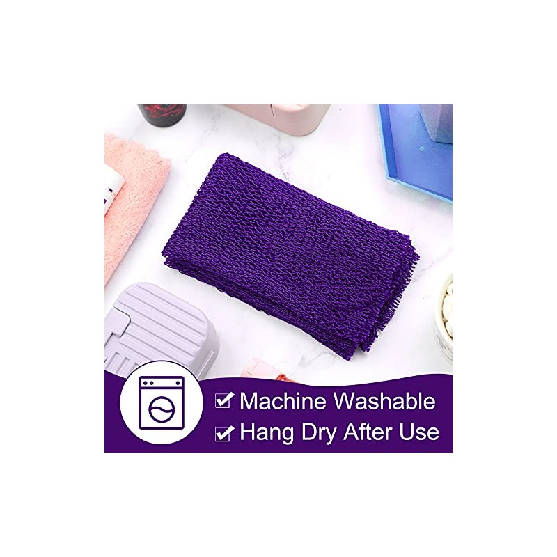 Esponja larga africana de red de baño larga para ducha,