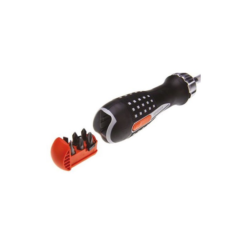 Bahco BH808050 bit ratchet screwdriver, 255mm length