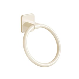 Towel Rack, Towel Ring, 6.5 inches (16.5 cm), 180° Rotation, Wall Hanging, Towel Ring, Round Towel Hanger, No Drilling Required, For Bathrooms, Kitchens, Stylish, Towel Holder