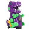 Dinosaur Bubble Machine Electric Universal Light Sound Automatic Bubble Dinosaur