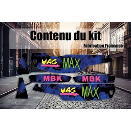 Mag Max Motobécane Sticker Kit for Decorating Your Moped As In The Period