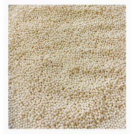 PC03. Sprinkles, perlas, granillos, diamantinas y matizadores para repostería Sweet Candy Colors. 200 gramos. MOD. PERLA CAVIAR BEIGE APERLADO