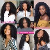 Legendhair Glueless V Part Wigs Human Hair Afro Kinky Curly