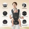 Baby Carrier Newborn from Birth, Adjustable Seat Baby Carrier for