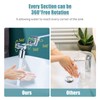 1080°Swivel Faucet Extender With 2 Spray Modes Sink Rotating Faucet