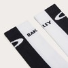 Oakley ICON Road Short Socks, (104) WHITE/BLACK