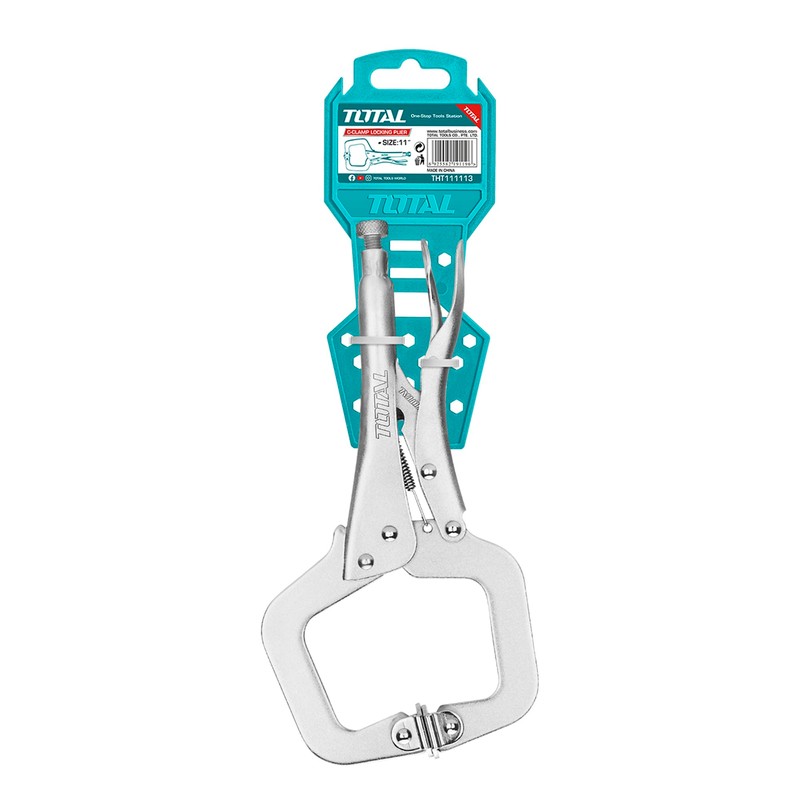 Total Tools - Pressure Clamp | 11 Inch C-Clamp |
