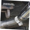 Tofficu Automotive Exhaust Clamp Exhaust Repair Part Durable and Resistant