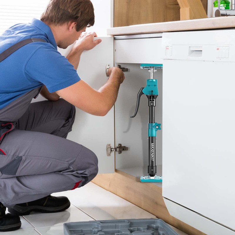 MAXENIKIT Third Hand Support Pole Heavy Duty, Cabinet Jacks for