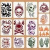 13Pcs Halloween Stencils, Skull Stencils for Halloween Decor