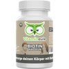 Biotin Capsules 10,000 mcg – High Dose, Vegan & Bioactive,