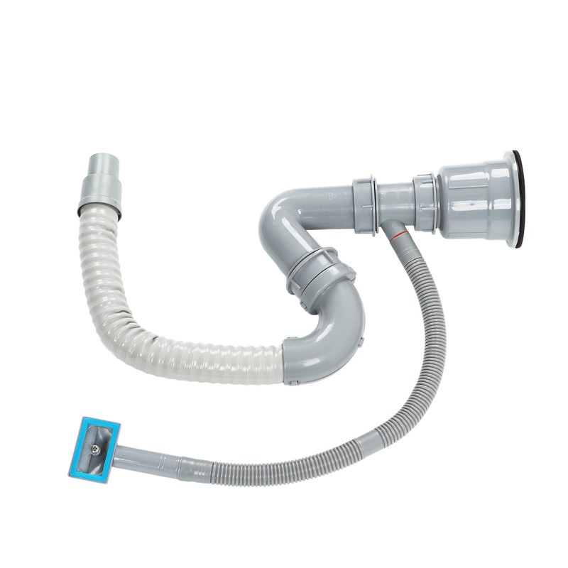 Stainless Steel Sink Drain Assembly with Cage S Bend Hose