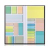 Mr. Pen- Transparent Sticky Note Set, 1650 Sheets, Pastel Colors,