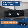 Verazquy Heart Rate Monitor Chest Replacement Strap, Compatible with Equipment