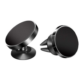 LOLO Soporte Celular Auto Magnético Imán 360 Grados Rotación (2 Unidades) Soporte Celular Automovil Tablero y Rejillas de Ventilación Porta Celular...