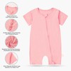 MICHLEY Babycostume Bamboo Short Sleeve Summer Clothes 2 Pack, Unisex