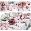 6 Pack Baby Pink Cheesecloth Table Runner Gauze Table Runner